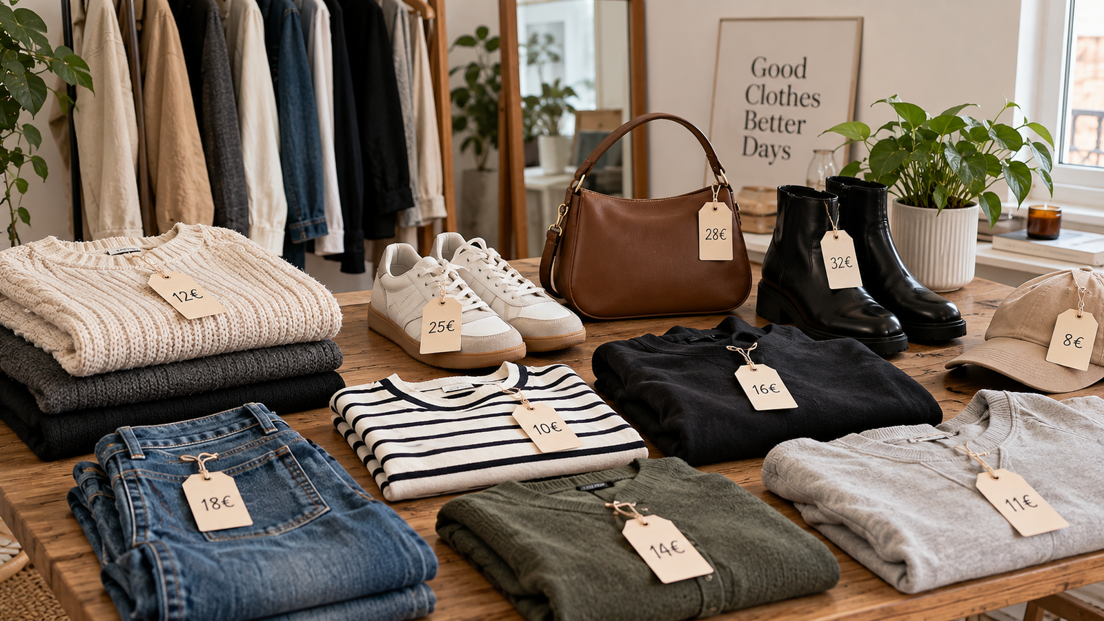 Cómo poner precio a tu ropa de Vinted sin perder dinero